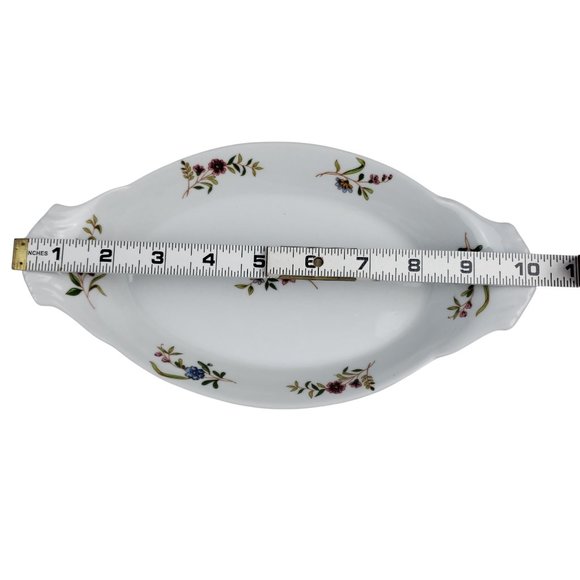 BIA Cordon Bleu 2 Au gratin Baking Dishes Versailles Margot Frieda Floral USA - Picture 4 of 7